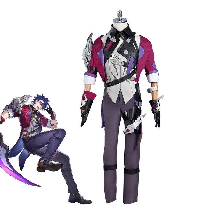 Game Honkai Star Rail Sampo Cosplay Costume Sampo Koski Men Halloween Handsome Combat Cosplay Male Suit
Game Honkai Star Rail Sampo Cosplay Costume Sampo Koski Men Halloween Handsome Combat Cosplay Male Suit