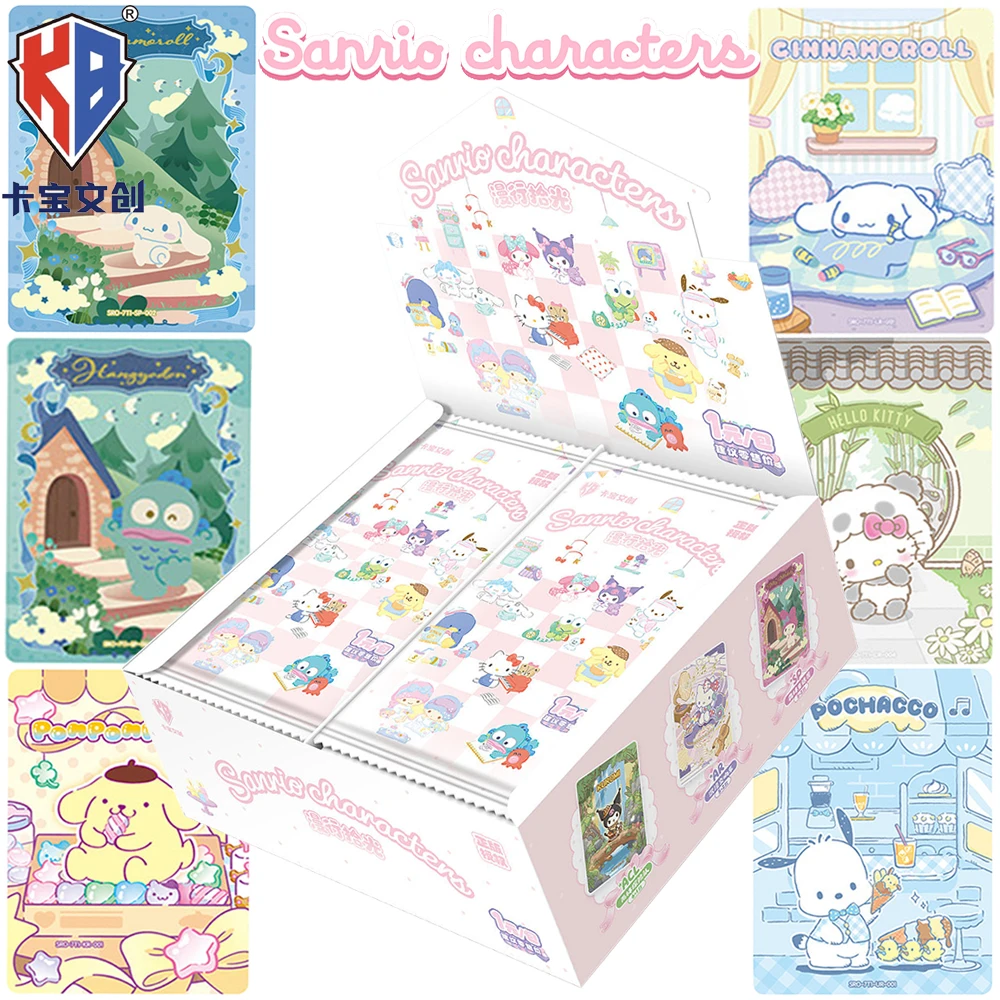 New Genuine Kabao Sanrio Cartoon Character Collection Card Japanese Cute Star Image Cinnamoroll Pochacco Limited Card Peripheral
New Genuine Kabao Sanrio Cartoon Character Collection Card Japanese Cute Star Image Cinnamoroll Pochacco Limited Card Peripheral