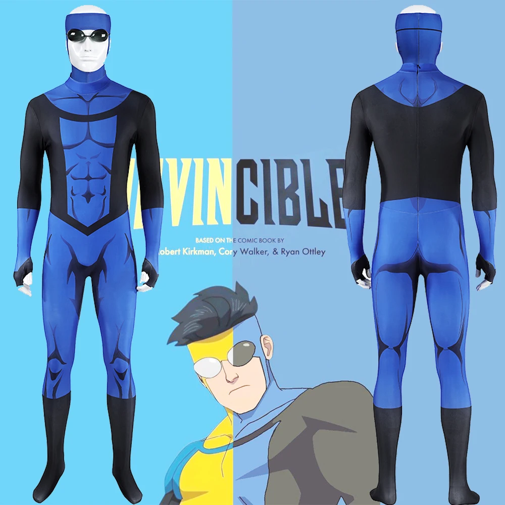 Invincible Season 3 Mark Grayson Cosplay Boys Invincible Superhero 3D Printed Spandex Outfit Halloween Costume Zenzai BodySuits
Invincible Season 3 Mark Grayson Cosplay Boys Invincible Superhero 3D Printed Spandex Outfit Halloween Costume Zenzai BodySuits