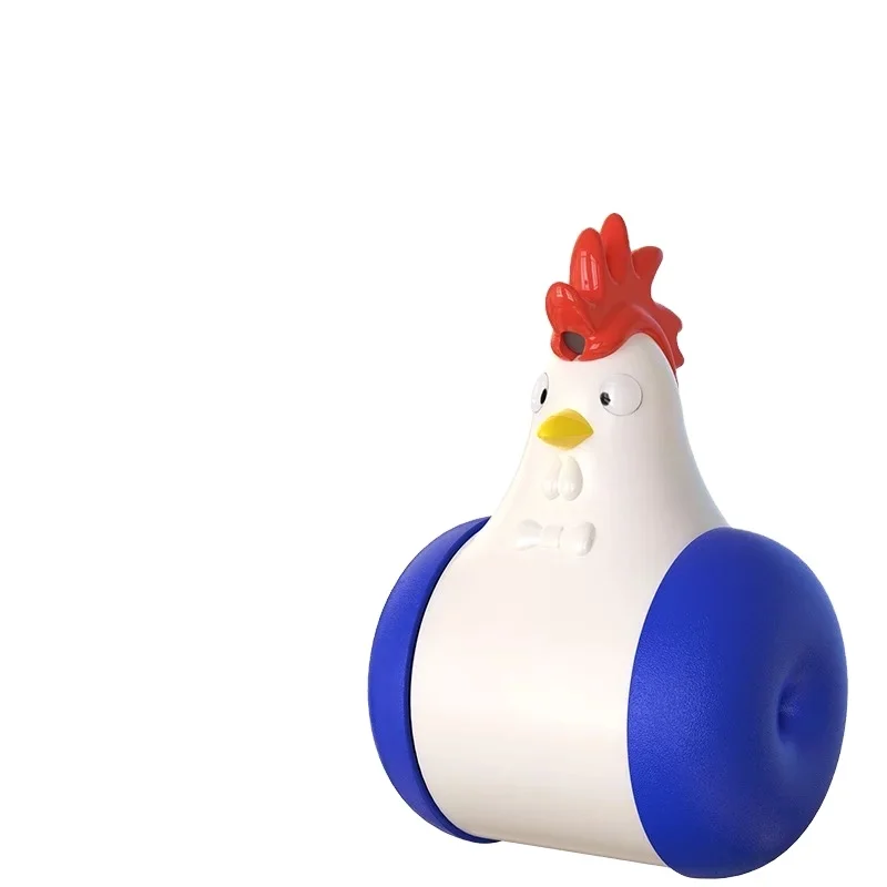 Funny Emulational Chicken Shape Cat Toy Rolling Training Cat Toy Stick Functional Smart pet Toy
Funny Emulational Chicken Shape Cat Toy Rolling Training Cat Toy Stick Functional Smart pet Toy