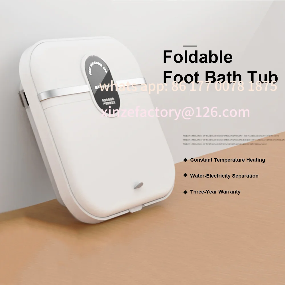 Customizable Folding Massage Foot Bathing Bucket Heated Thermostatic Bubble Automatic Foot Washing Basin Household Electric
Customizable Folding Massage Foot Bathing Bucket Heated Thermostatic Bubble Automatic Foot Washing Basin Household Electric