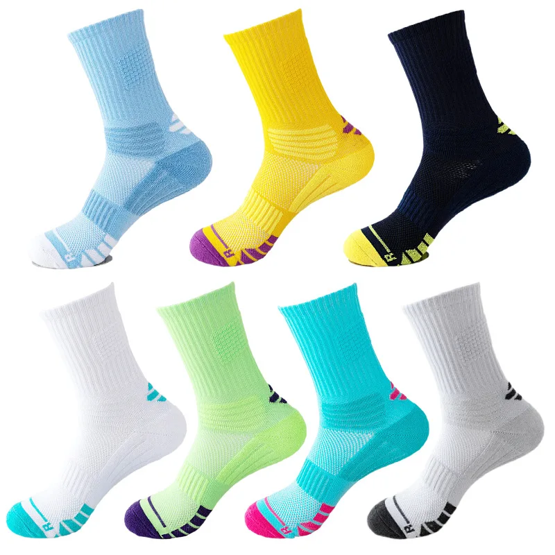 Multi-Color Professional Basketball Socks with Air Cushion Anti-Slip Design for Sports And Fitness
Multi-Color Professional Basketball Socks with Air Cushion Anti-Slip Design for Sports And Fitness