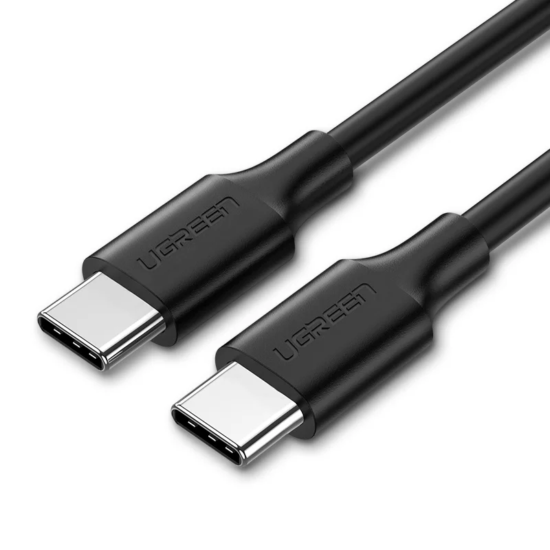 UGREEN USB C to USB C Cable 60W PD 3.0 Fast Charging Type C Cable Black 0.5m 1m 1.5m 2m 3m High Quality Smartphone Cable
UGREEN USB C to USB C Cable 60W PD 3.0 Fast Charging Type C Cable Black 0.5m 1m 1.5m 2m 3m High Quality Smartphone Cable