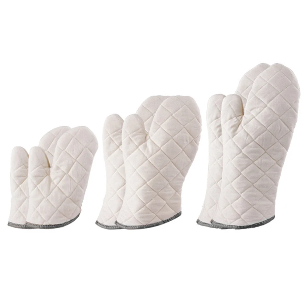 2pcs Heat Resistant Oven Gloves Kitchen Cooking Mittens Cotton Material Microwave White Non Slip BBQ Protection
2pcs Heat Resistant Oven Gloves Kitchen Cooking Mittens Cotton Material Microwave White Non Slip BBQ Protection