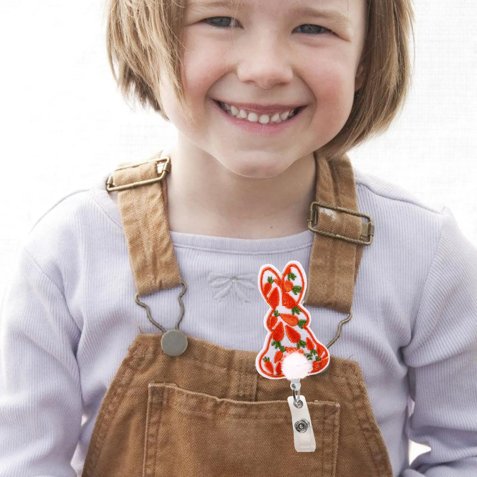 Набор из 3 выдвижных держателей для бейджей в виде кроликов с клипсой для ремня, прочный корпус из АБС-пластика и металла, войлок, для медработников, учителей, ключей
Набор из 3 выдвижных держателей для бейджей в виде кроликов с клипсой для ремня, прочный корпус из АБС-пластика и металла, войлок, для медработников, учителей, ключей