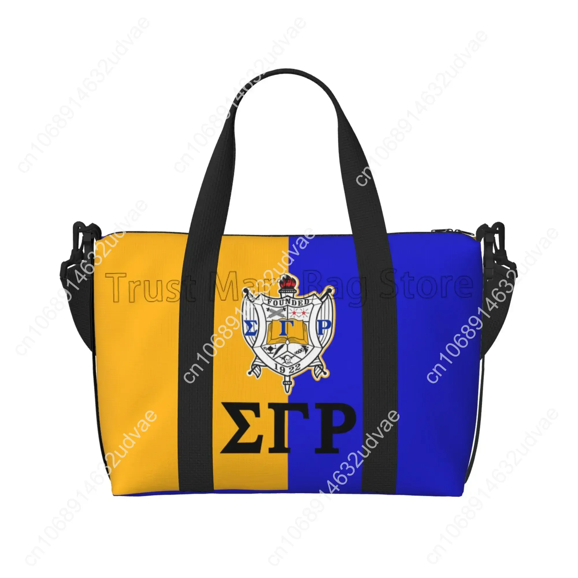 Sigma Gamma Rho 1922 Print Travel Duffel Bag Personalized Weekender Bags with Shoulder Strap Sports Gym Overnight Bag for Women
Sigma Gamma Rho 1922 Print Travel Duffel Bag Personalized Weekender Bags with Shoulder Strap Sports Gym Overnight Bag for Women