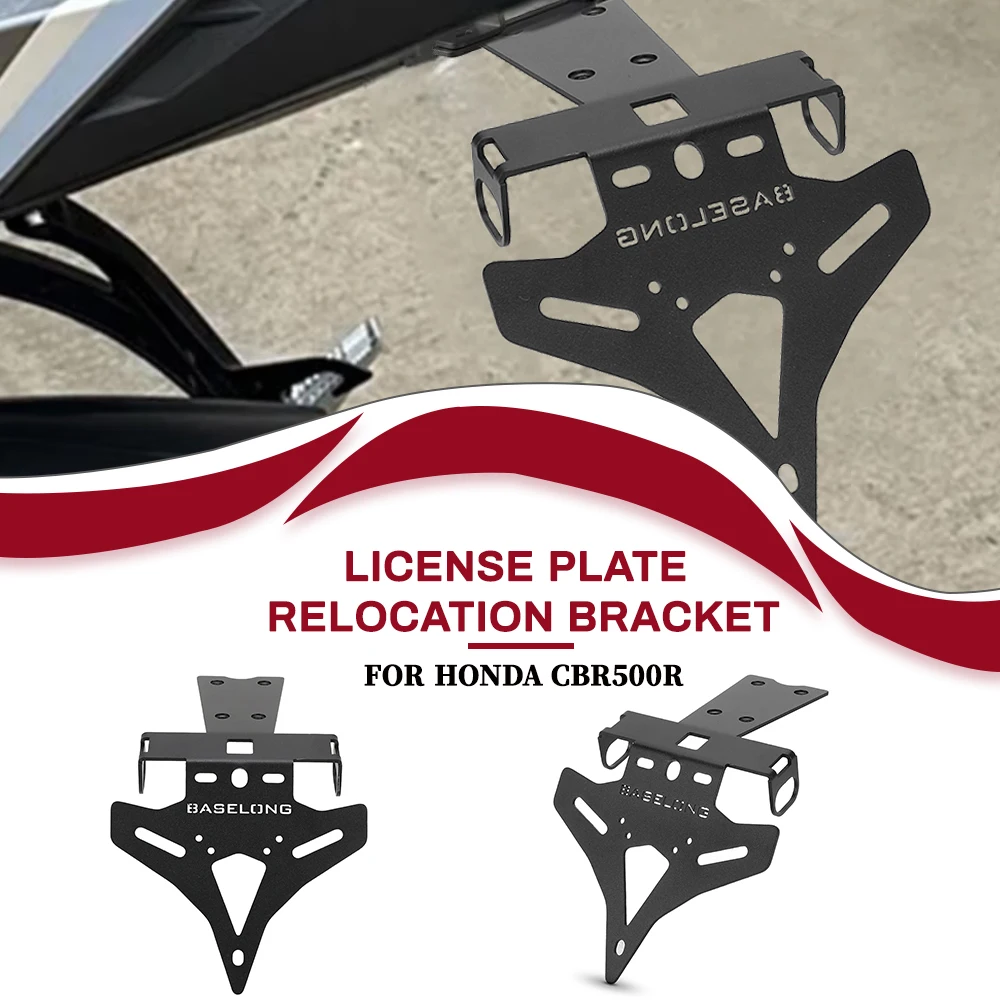 Motorcycle License Plate Holder Fender Eliminator Registration Bracket FOR HONDA CBR400R CBR500R CB400F 500F 2026 2025 2016-2024
Motorcycle License Plate Holder Fender Eliminator Registration Bracket FOR HONDA CBR400R CBR500R CB400F 500F 2026 2025 2016-2024