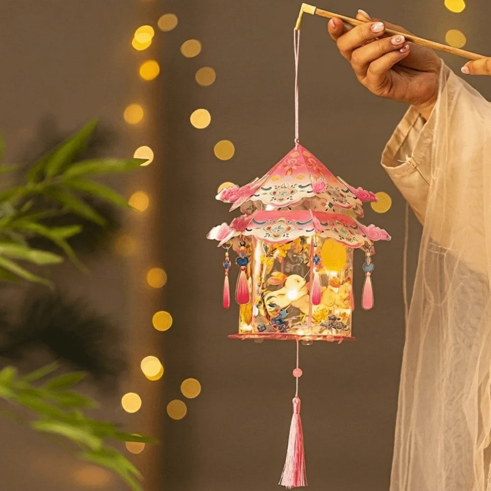 PVC Mid-Autumn Festival Lantern Portable Removable Handheld Lantern Button Battery Operated Lightweight Hanging LED Lantern
PVC Mid-Autumn Festival Lantern Portable Removable Handheld Lantern Button Battery Operated Lightweight Hanging LED Lantern