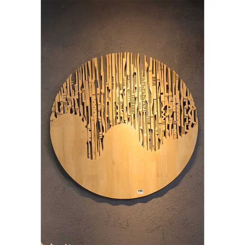 "Urban Architecture Oak" Entrance Creative Abstract Wood Wall Decoration High-end Commercial Carving Handmade Art Ornament
"Urban Architecture Oak" Entrance Creative Abstract Wood Wall Decoration High-end Commercial Carving Handmade Art Ornament