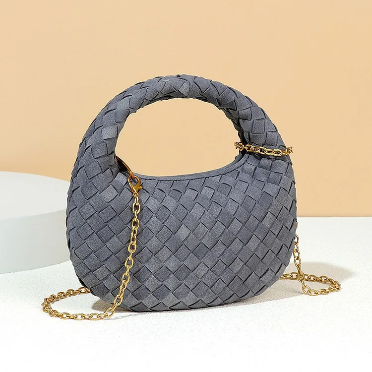Woven Suede Hobo Handbag Women Niche Top-Handle Dumpling Clutch Purse Bag Small Commute Shoulder Bag Messenger
Woven Suede Hobo Handbag Women Niche Top-Handle Dumpling Clutch Purse Bag Small Commute Shoulder Bag Messenger