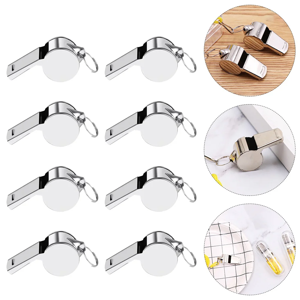 12Pcs Stainless Steel Referee Whistles Loud Crisp Portable Emergency Outdoor Whistles First Aid Sports Accessories
12Pcs Stainless Steel Referee Whistles Loud Crisp Portable Emergency Outdoor Whistles First Aid Sports Accessories