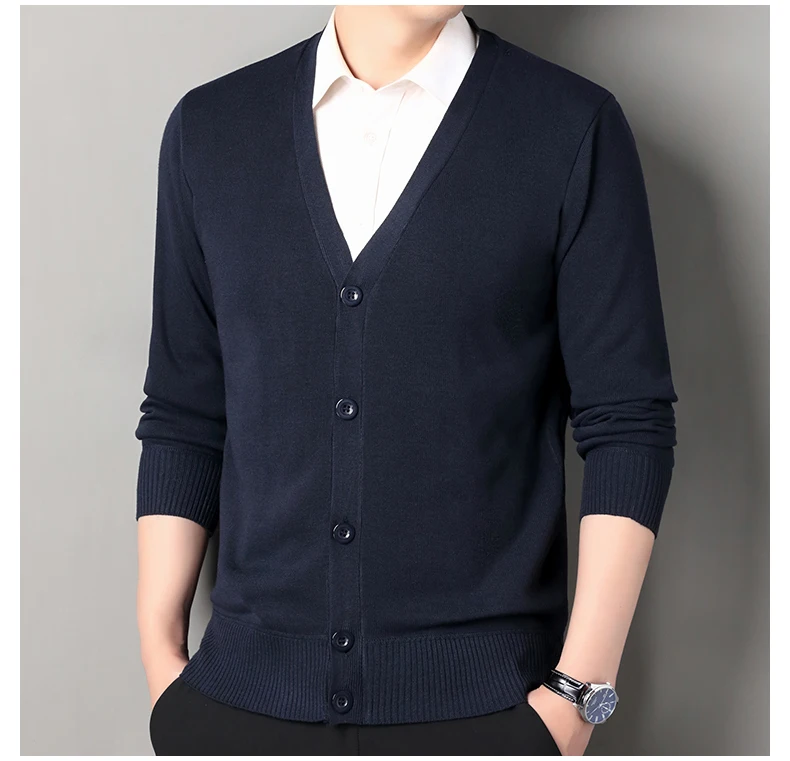 2026 Mens Autumn Clothes Fleece Cardigan Jacket Knitted Sweater Outwear V-neck Fashion Cardigans Warm Men's Top
2026 Mens Autumn Clothes Fleece Cardigan Jacket Knitted Sweater Outwear V-neck Fashion Cardigans Warm Men's Top