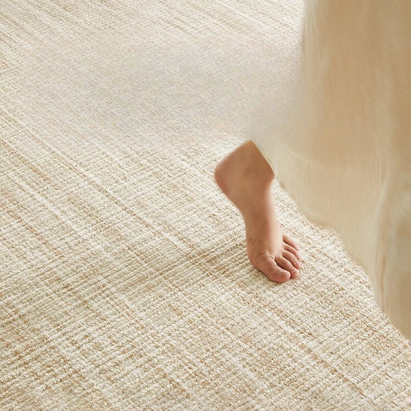 New Zealand wool solid color texture carpet living room Italian light luxury simple style bedroom large area cushion
New Zealand wool solid color texture carpet living room Italian light luxury simple style bedroom large area cushion