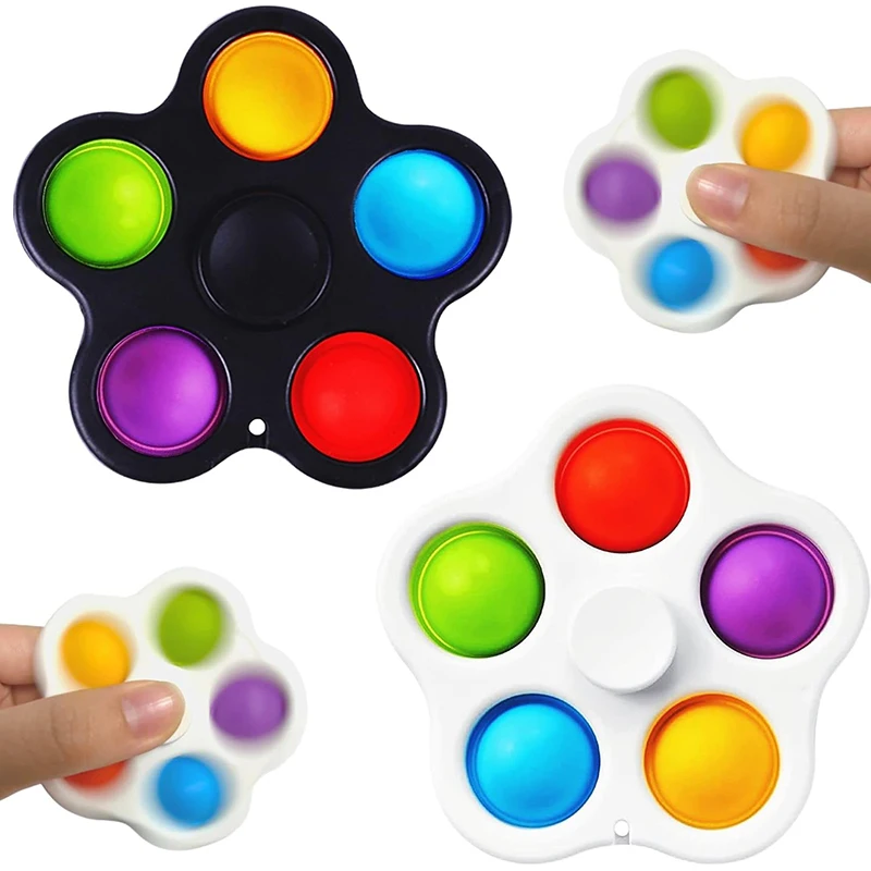 Игрушка-антистресс Push Bubble Fidget Spinner для снятия тревоги и стресса при СДВГ, подарки для детей на день рождения, призы для мальчиков и девочек, награды для класса
Игрушка-антистресс Push Bubble Fidget Spinner для снятия тревоги и стресса при СДВГ, подарки для детей на день рождения, призы для мальчиков и девочек, награды для класса