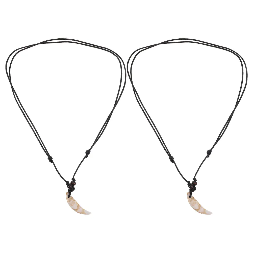 2 pcs Faux Tooth Necklace Unique Acrylic Pendant Ladies' Unisex Cool False Fang Retro Party Costume Accessory Jewelry for Men
2 pcs Faux Tooth Necklace Unique Acrylic Pendant Ladies' Unisex Cool False Fang Retro Party Costume Accessory Jewelry for Men