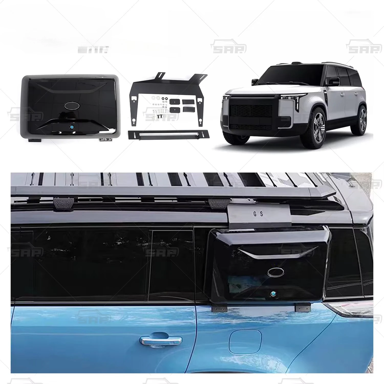 Auto Parts Car Storage Boxes Abs Window Side Tool Box for Jishi 01 Rox01 2025 Exterior Accessories
Auto Parts Car Storage Boxes Abs Window Side Tool Box for Jishi 01 Rox01 2025 Exterior Accessories