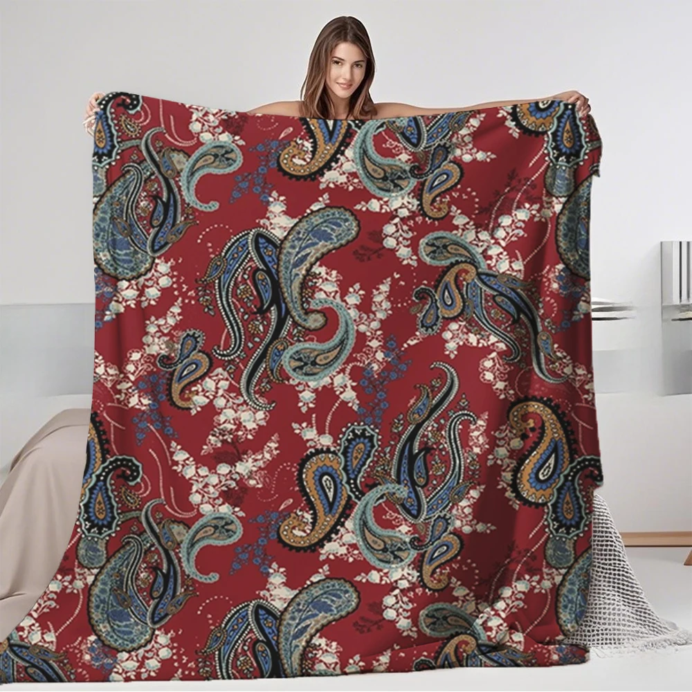 Thoughtful Gift Flannel Bed Blanket Boho Bohemian Chic Red Vintage Floral Bedspread Bed Scarf With Breathable Durable Blankets
Thoughtful Gift Flannel Bed Blanket Boho Bohemian Chic Red Vintage Floral Bedspread Bed Scarf With Breathable Durable Blankets