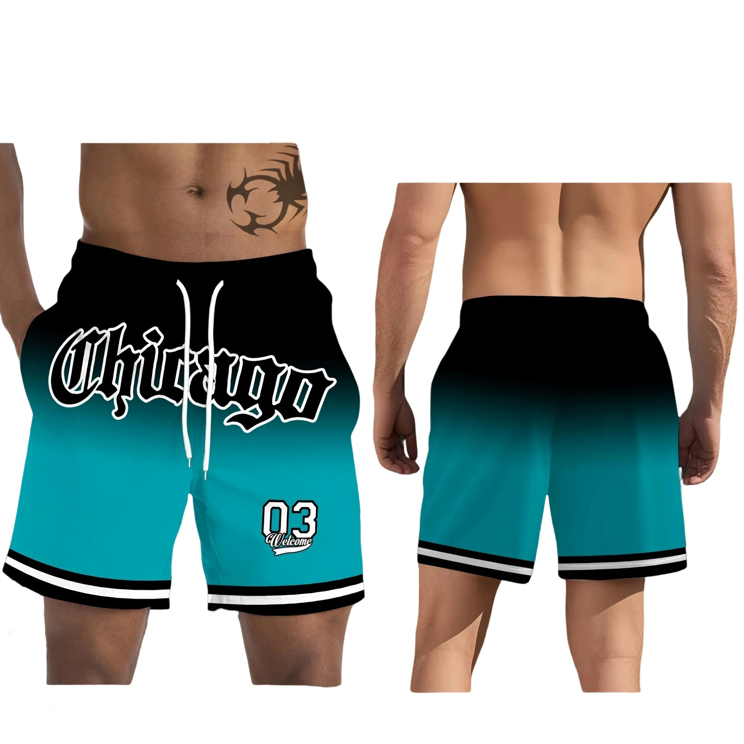 2025 Новые мужские модные шорты с принтом, легкие роскошные уличные шорты в стиле хип-хоп, повседневные дышащие трендовые шорты премиум-класса
2025 Новые мужские модные шорты с принтом, легкие роскошные уличные шорты в стиле хип-хоп, повседневные дышащие трендовые шорты премиум-класса