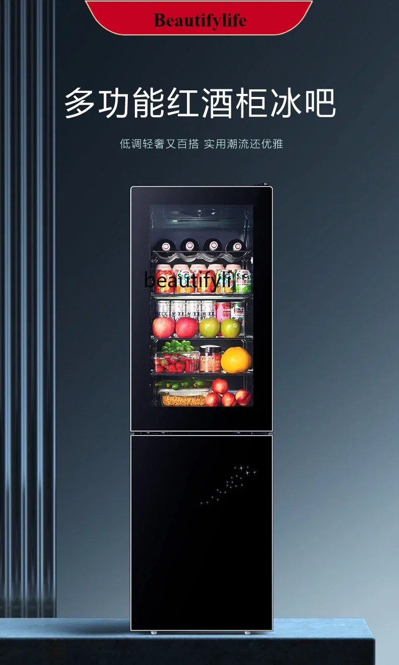 Hot sales Refrigerator Ice Bar Transparent Glass Door Fresh-Keeping Frozen Refrigerated Beverage Freezer
Hot sales Refrigerator Ice Bar Transparent Glass Door Fresh-Keeping Frozen Refrigerated Beverage Freezer