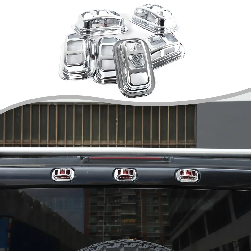 6pcs ABS For 2003-2009 Hummer H2 Front and Rear Roof Light Protective Mesh Covers Car Accessories
6pcs ABS For 2003-2009 Hummer H2 Front and Rear Roof Light Protective Mesh Covers Car Accessories