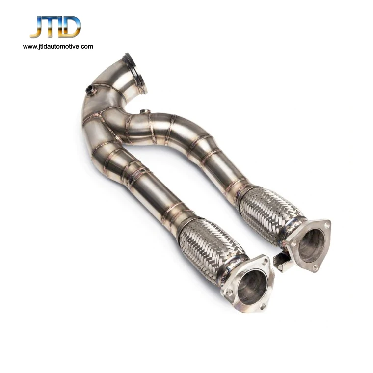 JTLD Exhaust Manifold High Flow Downpipe for Audi TTRS Car Accessories Catless Pipe without heat shield
JTLD Exhaust Manifold High Flow Downpipe for Audi TTRS Car Accessories Catless Pipe without heat shield
