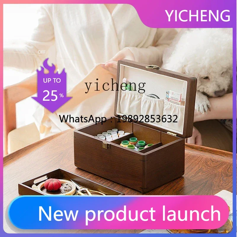 BJ household sewing box embroidery hand sewing tool set needle and thread storage box solid wood dowry wedding gift
BJ household sewing box embroidery hand sewing tool set needle and thread storage box solid wood dowry wedding gift