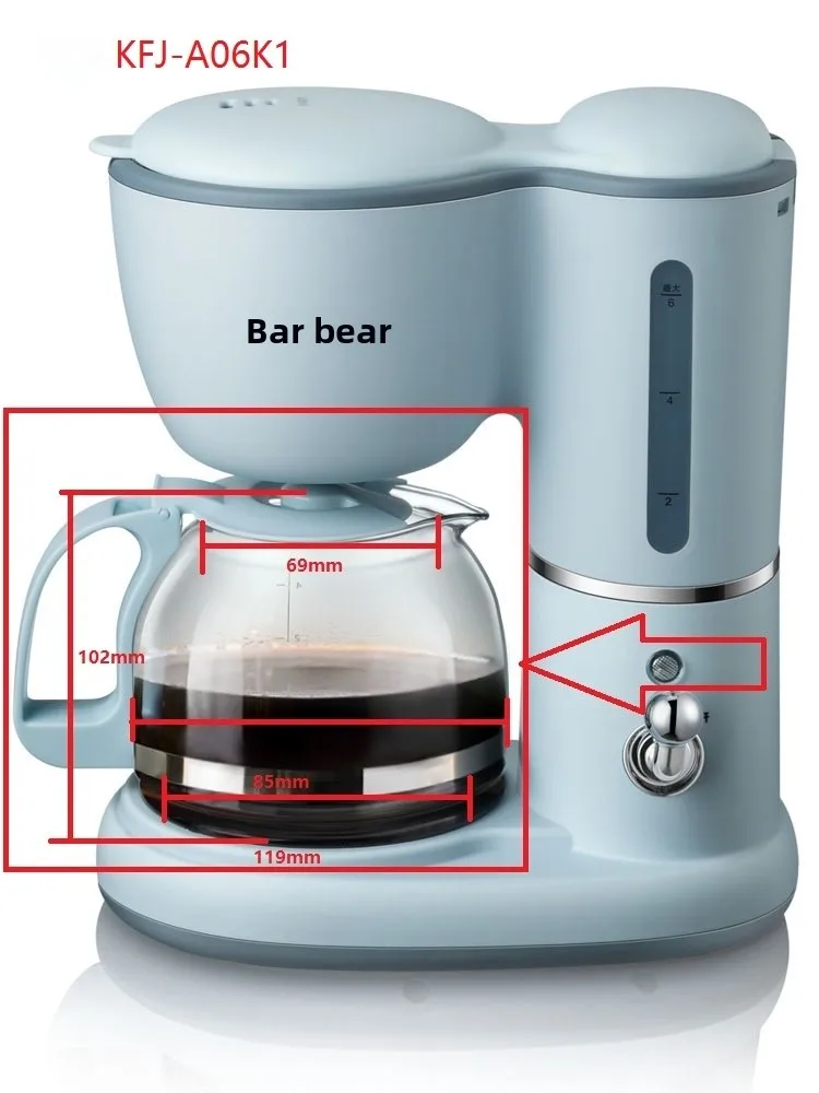 Bear A06Q Glass Pot Filter Net Drop Drip Valve Accories Clete Set Manual Coffee Brewing Tools Small Fre Sle
Bear A06Q Glass Pot Filter Net Drop Drip Valve Accories Clete Set Manual Coffee Brewing Tools Small Fre Sle