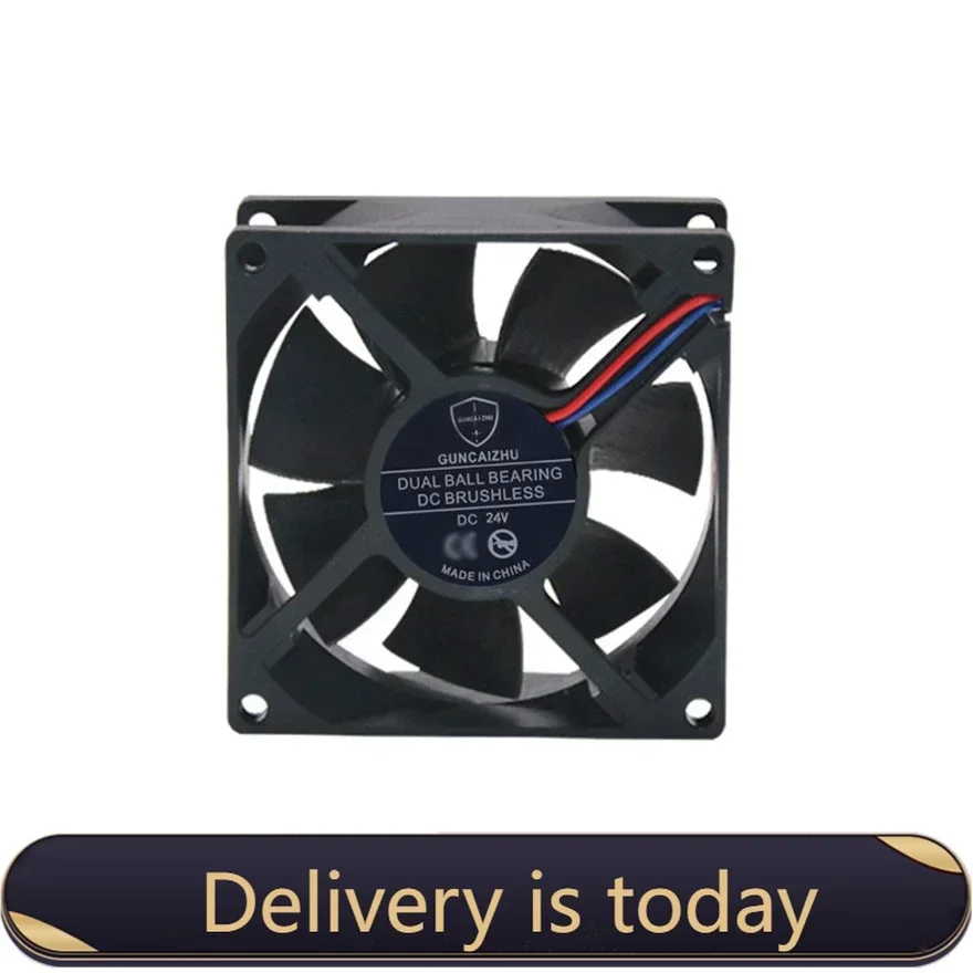 Двойной шарикоподшипник DC24V 80MM 8025 80*80*25MM 8*8*2.5CM Охлаждающий вентилятор Инверторный вентилятор 3PIN с FG RD
Двойной шарикоподшипник DC24V 80MM 8025 80*80*25MM 8*8*2.5CM Охлаждающий вентилятор Инверторный вентилятор 3PIN с FG RD