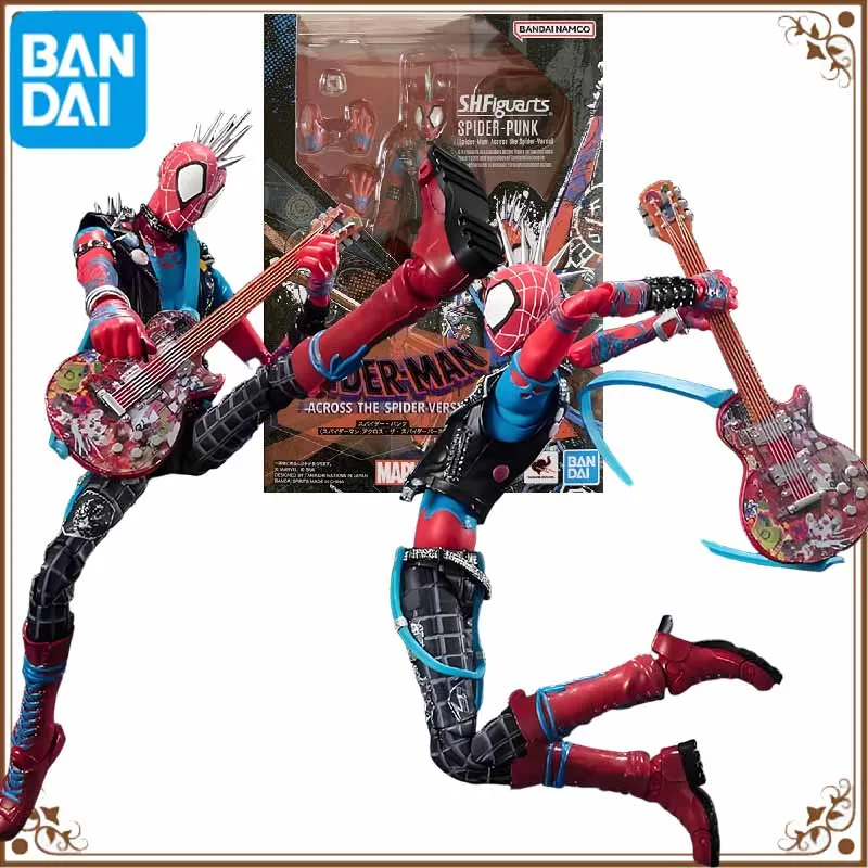BANDAI Original SHF Anime Figure MARVEL SPIDER-PUNK ACROSS THE SPIDER-VERSE Action Figure Toys For Boys /Girls /Kids Gift
BANDAI Original SHF Anime Figure MARVEL SPIDER-PUNK ACROSS THE SPIDER-VERSE Action Figure Toys For Boys /Girls /Kids Gift