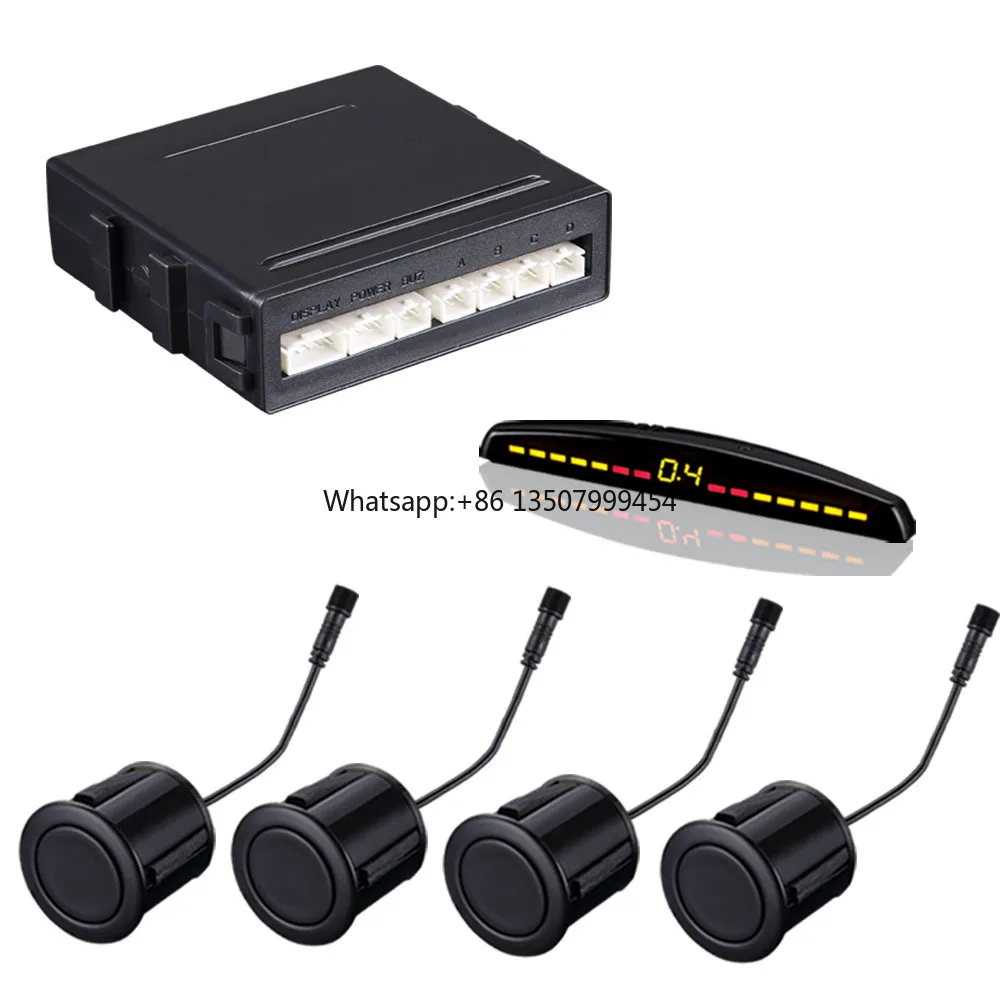 Voice Reversing radar Car Parking Sensor Kit With 4 Sensor Front/Backup Radar Parking System Reverse Assistance
Voice Reversing radar Car Parking Sensor Kit With 4 Sensor Front/Backup Radar Parking System Reverse Assistance