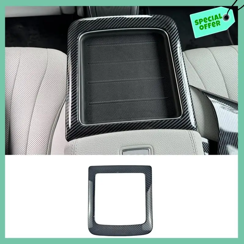 A03G-Rear Seat Armrest Cup Holder Cover Trim For Mercedes Benz E Class W214 2024 Accessories ABS Carbon Fiber
A03G-Rear Seat Armrest Cup Holder Cover Trim For Mercedes Benz E Class W214 2024 Accessories ABS Carbon Fiber