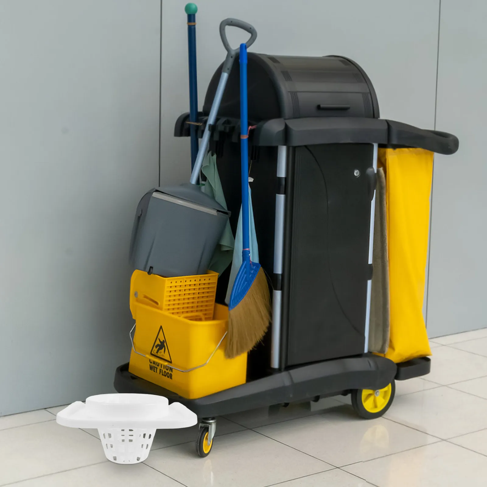 Plastic Mop Bucket Inner Basket Colander Insert Efficient Water Draining Mop Bucket Accessory Drainer Basket Replacement
Plastic Mop Bucket Inner Basket Colander Insert Efficient Water Draining Mop Bucket Accessory Drainer Basket Replacement