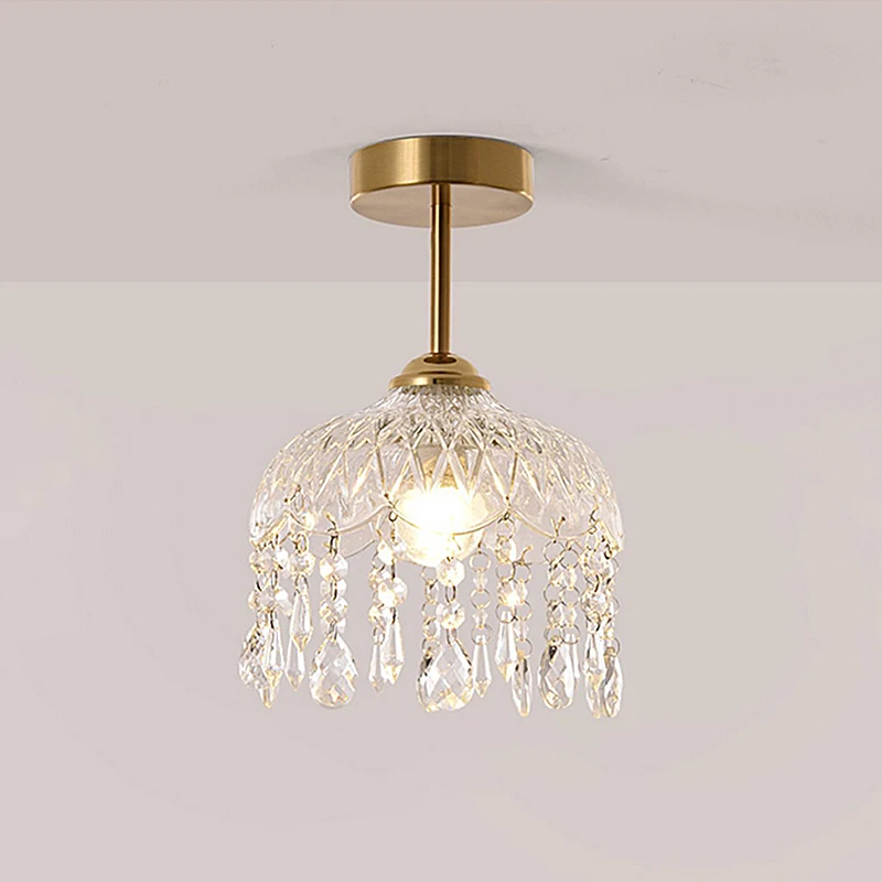 Crystal Aisle Lights Corridor Entrance Lighting Modern Minimalist Ceiling Lamp Balcony French Atmosphere Small Chandelier
Crystal Aisle Lights Corridor Entrance Lighting Modern Minimalist Ceiling Lamp Balcony French Atmosphere Small Chandelier