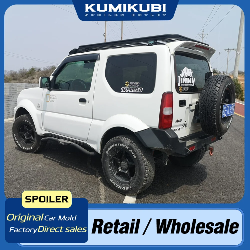 For SUZUKI JIMNY Roof Spoiler 2007-2017 High Quality ABS Material Car Rear Wing Primer Color Rear Top Spoiler Car Styling
For SUZUKI JIMNY Roof Spoiler 2007-2017 High Quality ABS Material Car Rear Wing Primer Color Rear Top Spoiler Car Styling