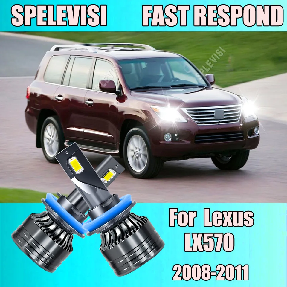 18000LM LED Headlight 9005 H11 Car Bulbs Light Lamp Canbus For Lexus LX570 2008 -2011 2009 2010 led lights for car
18000LM LED Headlight 9005 H11 Car Bulbs Light Lamp Canbus For Lexus LX570 2008 -2011 2009 2010 led lights for car