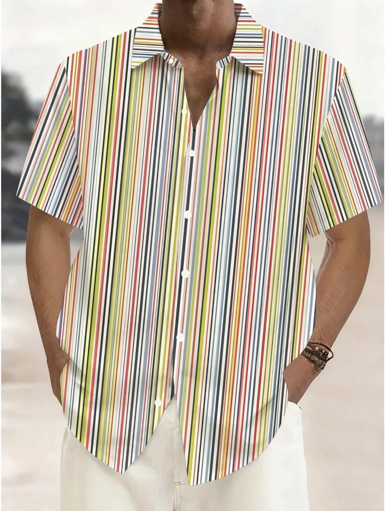 Men's Cool Beach Party Print Hawaiian Shirt Summer Man Short Sleeve Lightweight Breathable Fashion Casual Tops For Holiday Wear
Men's Cool Beach Party Print Hawaiian Shirt Summer Man Short Sleeve Lightweight Breathable Fashion Casual Tops For Holiday Wear