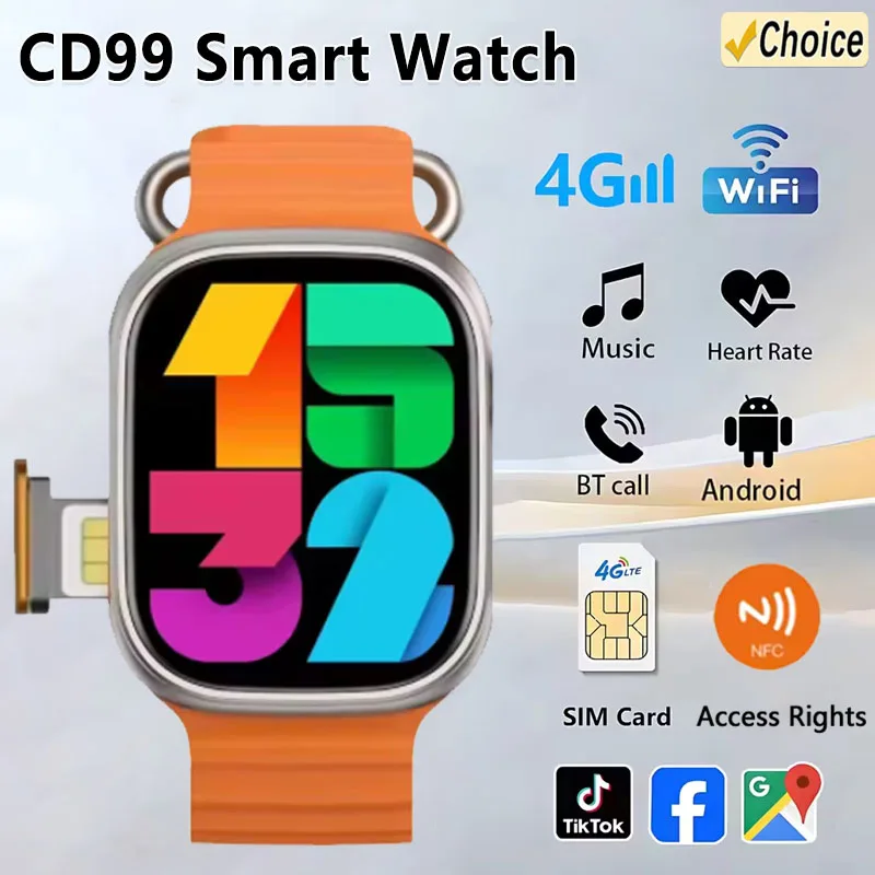 2025 Новый 4G All Network CD99 Смарт-часы Android Работает S10 Система GPS Карта Google Play Шагомер Трекер сна SIM-карта
2025 Новый 4G All Network CD99 Смарт-часы Android Работает S10 Система GPS Карта Google Play Шагомер Трекер сна SIM-карта