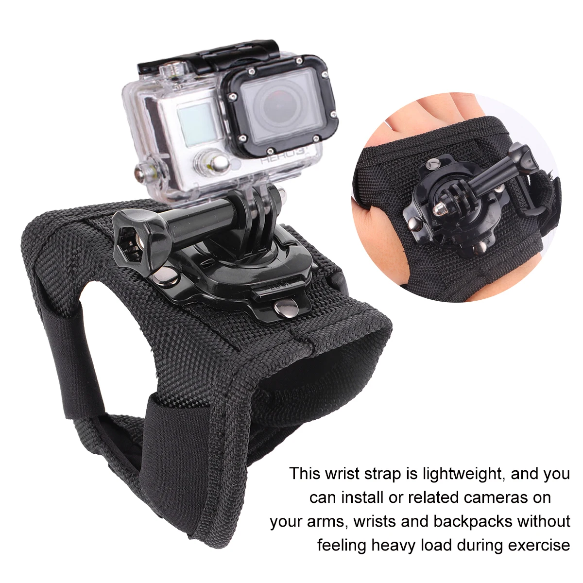 2pcs Rotating Wrist Strap Camera Holder Black Plastic 360 Degree Wrist Band Cycling Surfing Gifts Camera Accessories
2pcs Rotating Wrist Strap Camera Holder Black Plastic 360 Degree Wrist Band Cycling Surfing Gifts Camera Accessories