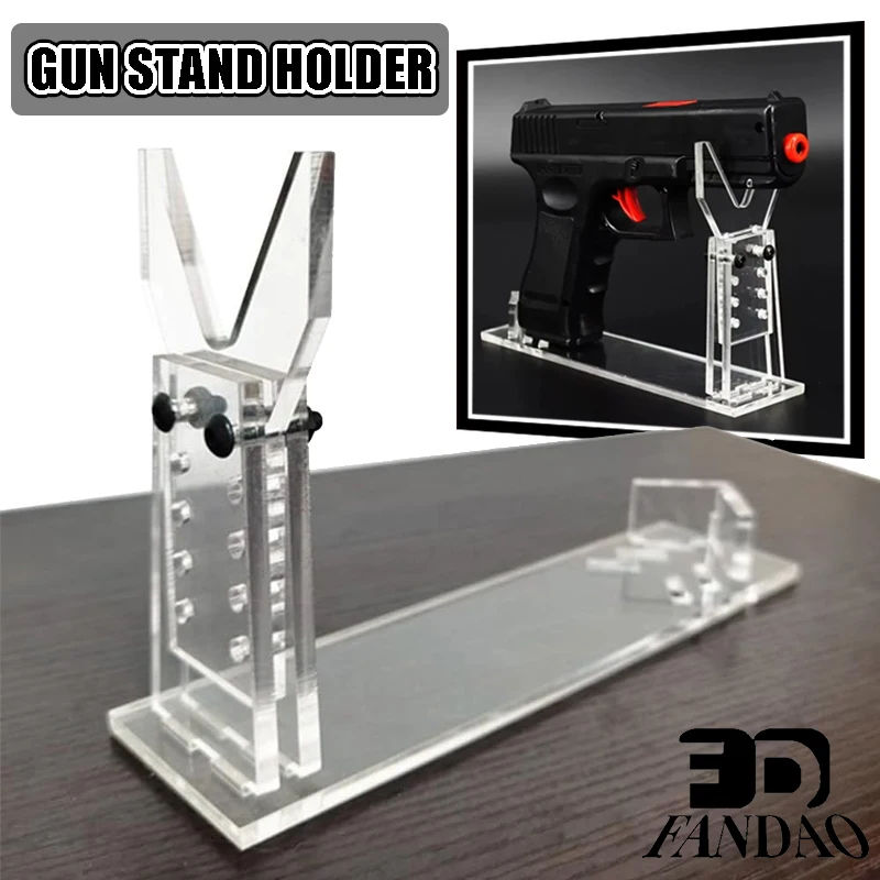 Регулируемая стойка для пистолета, прозрачный держатель для пистолета для ручного пистолета, портативная акриловая стойка для пистолета для безопасного скрытого хранения пистолета
Регулируемая стойка для пистолета, прозрачный держатель для пистолета для ручного пистолета, портативная акриловая стойка для пистолета для безопасного скрытого хранения пистолета