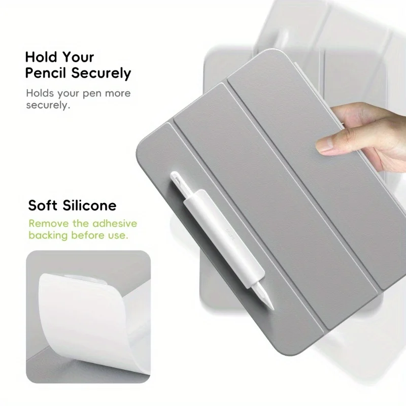 Portable Pencil Holder Silicone Tablet Stylus Pen Slot for Apple Pencil 1 Or 2 Generation
Portable Pencil Holder Silicone Tablet Stylus Pen Slot for Apple Pencil 1 Or 2 Generation