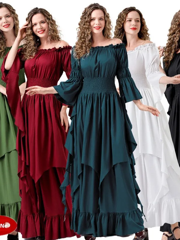 Готический сле, средневековый ретро-прид, женский длинный костюм доктора, наряд эльфа на Хэллоуин, полиэстер, традиционный сценический костюм...
Готический сле, средневековый ретро-прид, женский длинный костюм доктора, наряд эльфа на Хэллоуин, полиэстер, традиционный сценический костюм...