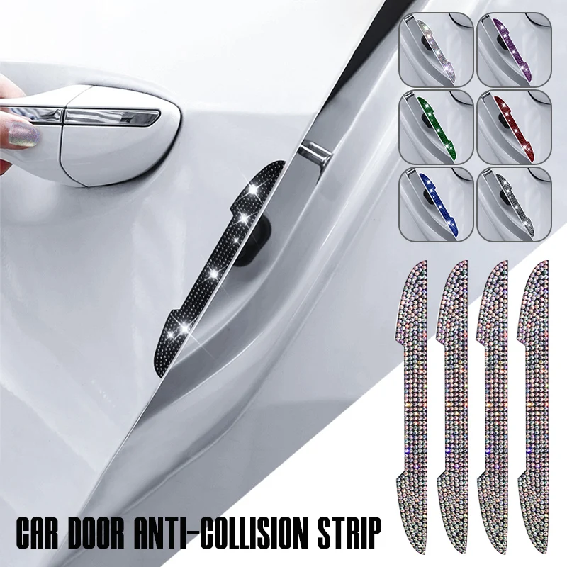 2/4pcs Diamond Car Decorative Strips Side Door Edge Handle Protector Scratch Bumper Cover Rearview Mirror Sticker Car Styling
2/4pcs Diamond Car Decorative Strips Side Door Edge Handle Protector Scratch Bumper Cover Rearview Mirror Sticker Car Styling