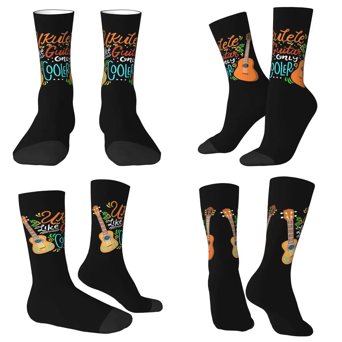 Ukulele Like Guitar Only Cooler Music Musician Socks Harajuku Super Soft Stockings All Season Long Socks Christmas Gifts
Ukulele Like Guitar Only Cooler Music Musician Socks Harajuku Super Soft Stockings All Season Long Socks Christmas Gifts