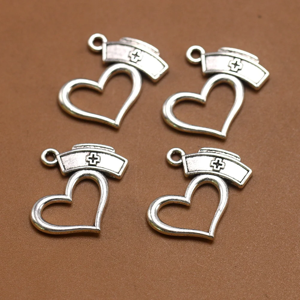 50 шт., подвеска из сплава в форме сердца медсестры, подвески для самостоятельного изготовления ювелирных изделий, ожерелье, браслет, аксессуары для рукоделия, винтажный кулон из серебряного сплава, подвеска
50 шт., подвеска из сплава в форме сердца медсестры, подвески для самостоятельного изготовления ювелирных изделий, ожерелье, браслет, аксессуары для рукоделия, винтажный кулон из серебряного сплава, подвеска