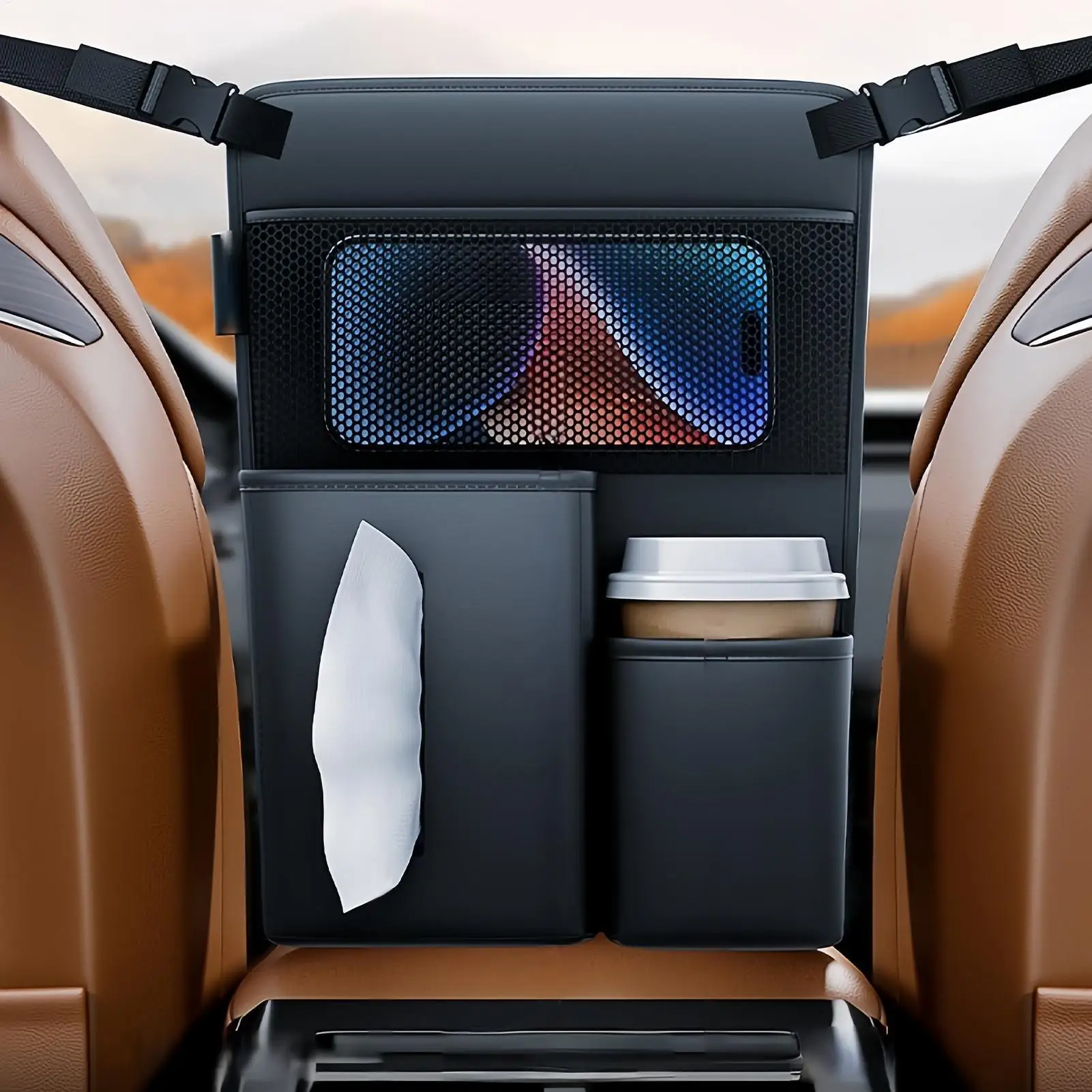 Front Seat Car Organizer Large Capacity Console Storage Bag Organizer Storage Between Front Seats For Phones Cards Water Bottles
Front Seat Car Organizer Large Capacity Console Storage Bag Organizer Storage Between Front Seats For Phones Cards Water Bottles