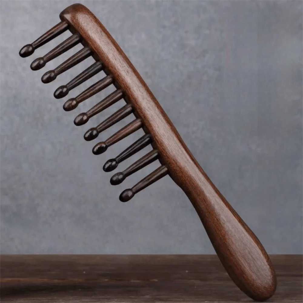 Anti-static Wooden Massage Comb No-snags Scalp Relax Sandalwood Scalp Massager Handmade Comfortable Natural Wood Hairbrush
Anti-static Wooden Massage Comb No-snags Scalp Relax Sandalwood Scalp Massager Handmade Comfortable Natural Wood Hairbrush
