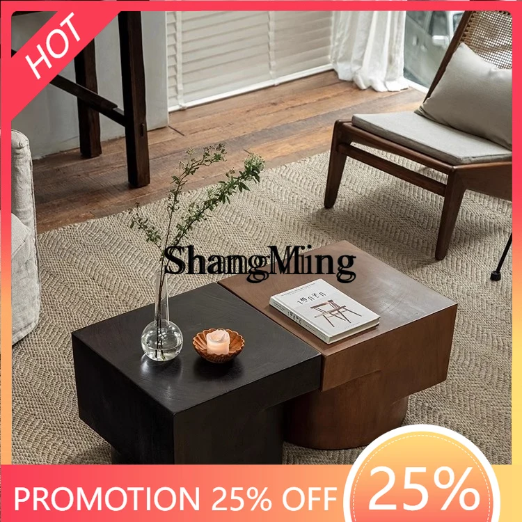 FGgood-looking solid wood coffee table living room household small apartment side table homestay coffee table
FGgood-looking solid wood coffee table living room household small apartment side table homestay coffee table