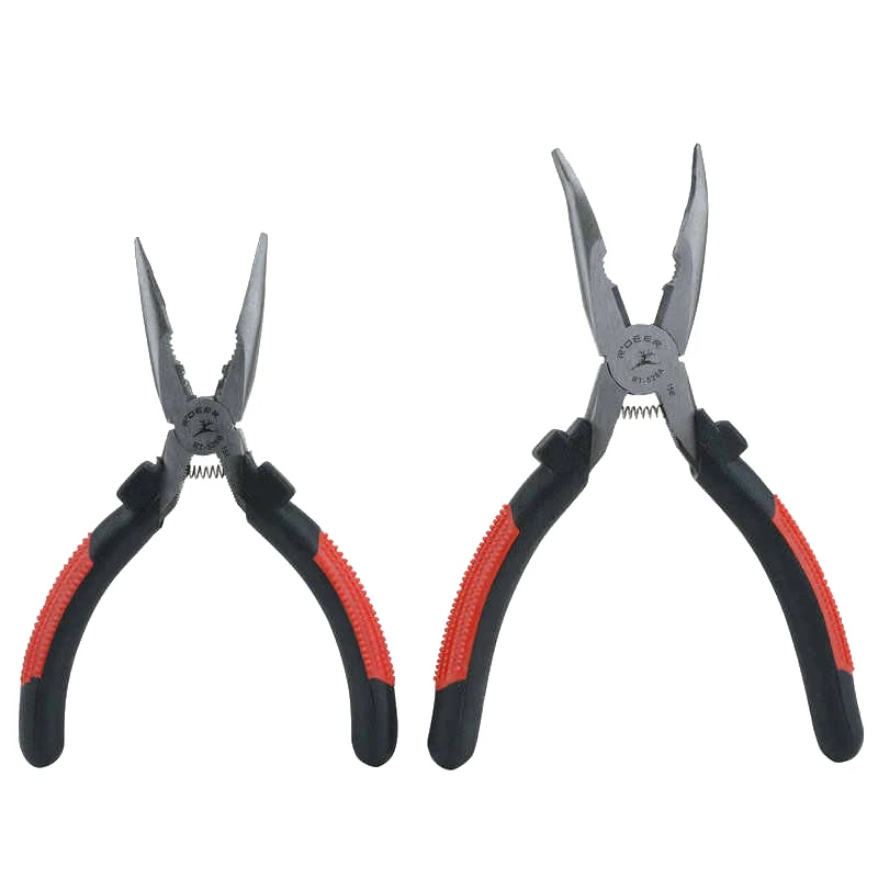 Curved Mouth Pliers Pointed Mouth Pliers 6/8Curved Nose Curved Nose Pliers With Spring Teeth Elbow Pliers R-526A/528A Multi Tool
Curved Mouth Pliers Pointed Mouth Pliers 6/8Curved Nose Curved Nose Pliers With Spring Teeth Elbow Pliers R-526A/528A Multi Tool