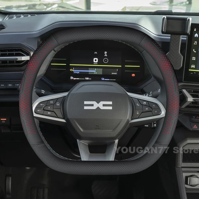 Leather Car Steering Wheel Cover For Dacia Duster 2016-2023 2024 2025 Non-slip Auto Steering Wheel Dacia Duster Accessories 2025
Leather Car Steering Wheel Cover For Dacia Duster 2016-2023 2024 2025 Non-slip Auto Steering Wheel Dacia Duster Accessories 2025