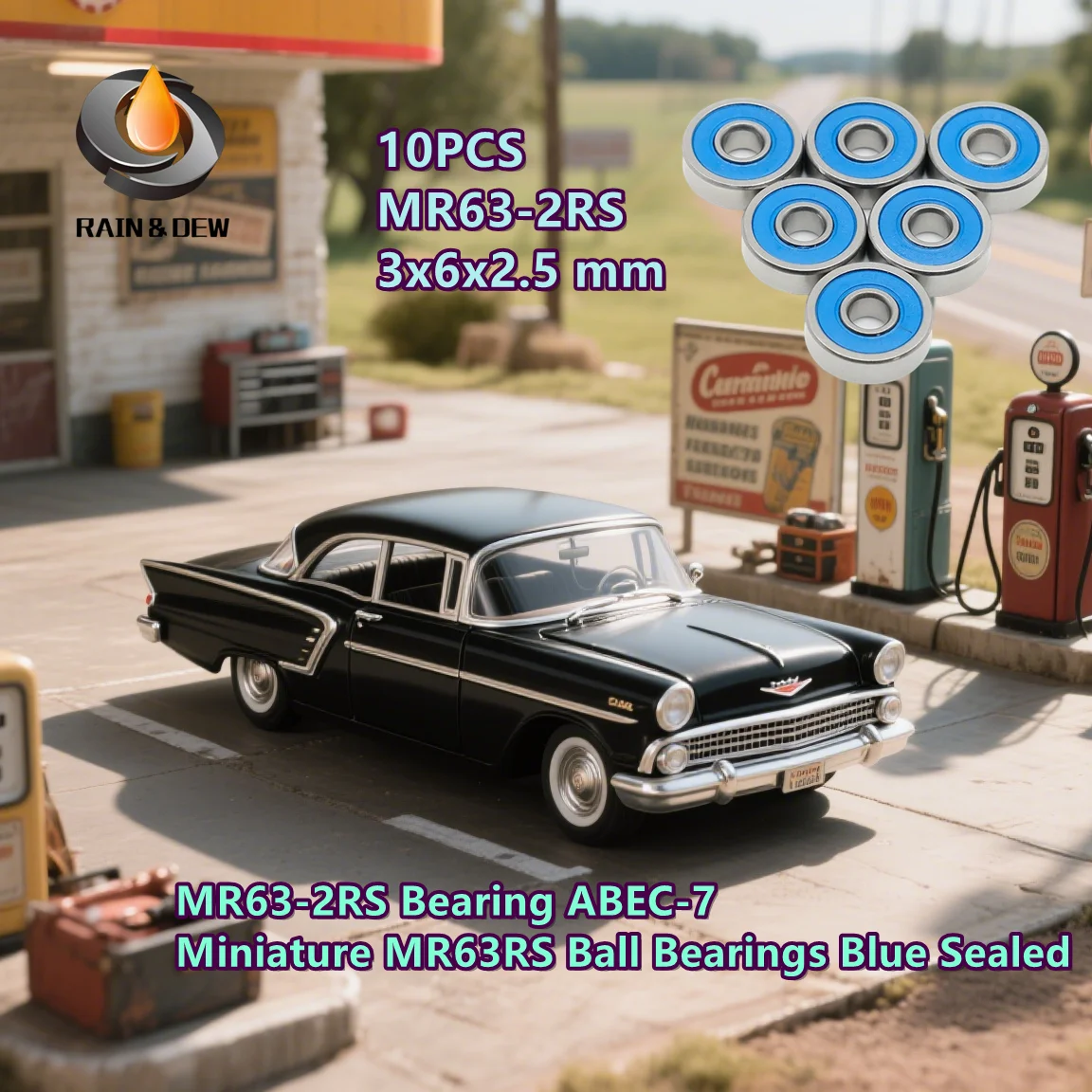 10 шт. MR63-2RS подшипник ABEC-7 3x6x2,5 мм миниатюрные шарикоподшипники MR63RS синие герметичные
10 шт. MR63-2RS подшипник ABEC-7 3x6x2,5 мм миниатюрные шарикоподшипники MR63RS синие герметичные